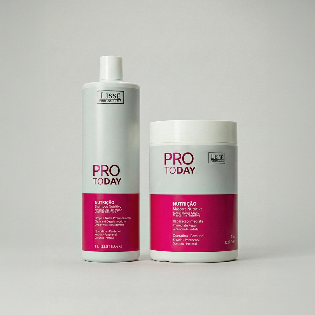 Kit Pro Today Nutrição Home Care – Shampoo 1L + Máscara 1kg